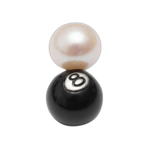 Stussy 8 Ball Earring 'Silver'