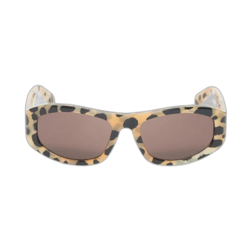 Stussy Landon Sunglasses 'Cheetah/Dark Brown Lens'