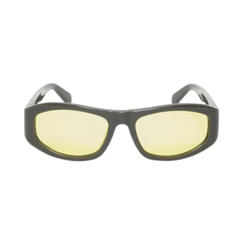 Stussy Landon Sunglasses 'Grey/Yellow Lens'