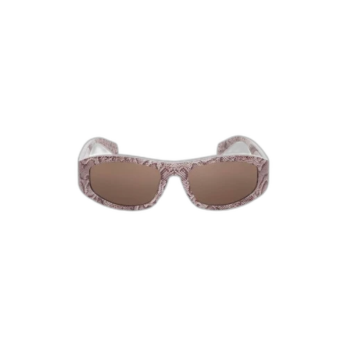 Stussy Landon Sunglasses 'Snake Skin/Brown'