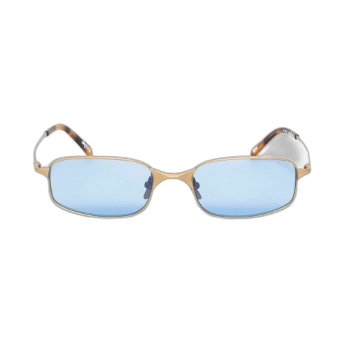 Stussy Simon Sunglasses 'Matte Gold/Light Blue Lens'