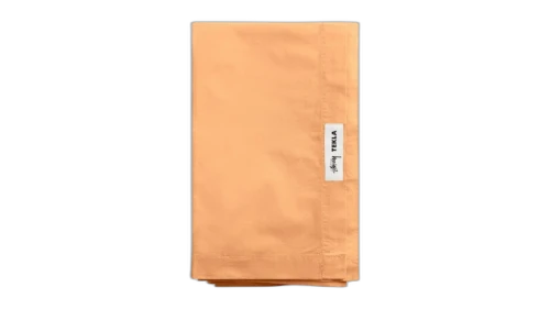 Stussy Tekla Percale Flat Sheet Apricot