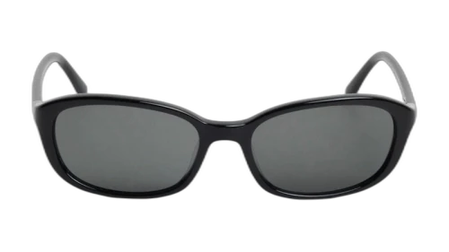 Stussy Eli Sunglasses Black/Black Lens