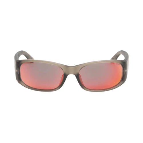 Stussy Mikey Sunglasses 'Frost Smoke/Polarized Red Lens'