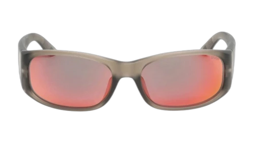 Stussy Mikey Sunglasses Frost Smoke/Polarized Red Lens
