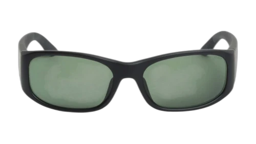 Stussy Mikey Sunglasses Rubber Black/Dark Green Lens