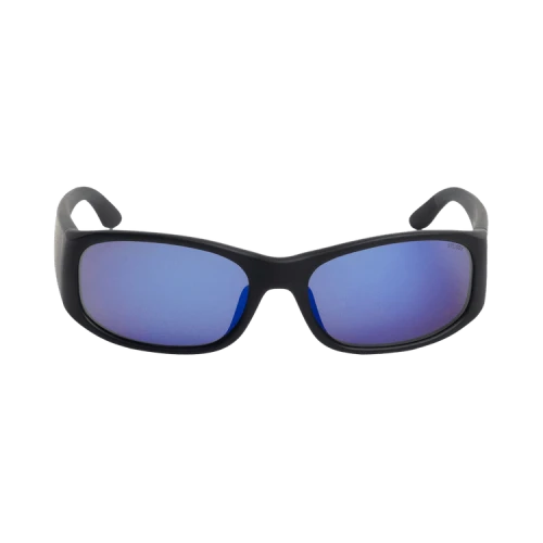 Stussy Mikey Sunglasses 'Rubber Black/Polarized Dark Blue Lens'