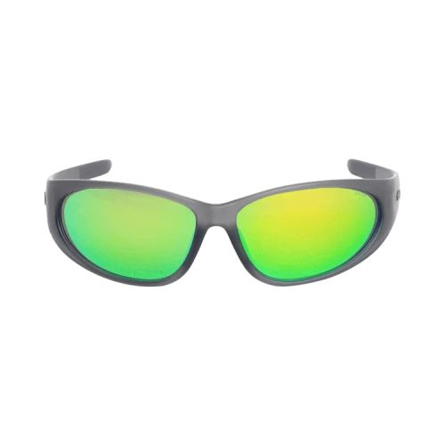 Stussy Adrian Sunglasses 'Frost Grey/Green Mirror Lens'