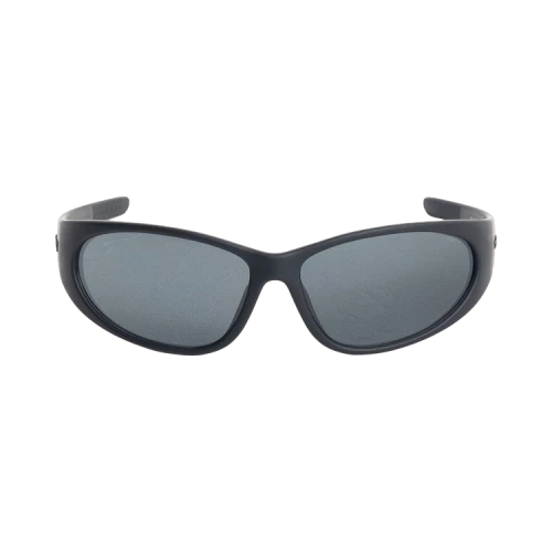 Stussy Adrian Sunglasses 'Matte Rubber/Black/Black Lens'