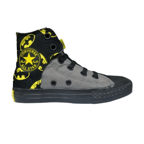DC Comics x Chuck Taylor All Star Easy Slip Hi GS 'Batman Grey'