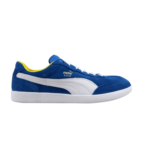 Puma Liga Suede French Blue/White-Vibrant Yellow