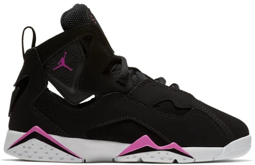 Jordan True Flight Black Fuchsia Blast White (PS)
