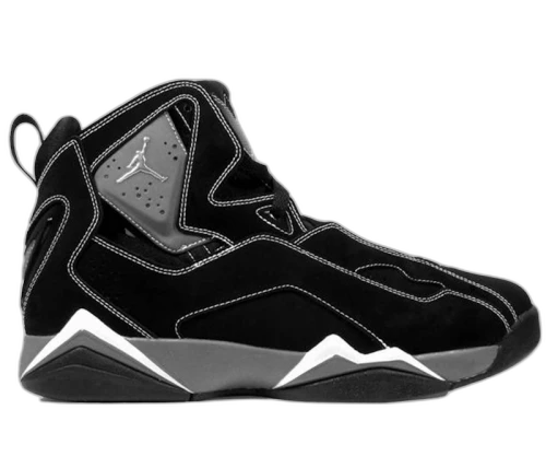 Jordan True Flight Black Metallic Silver (2011)
