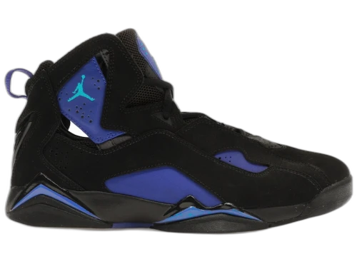 Jordan True Flight Black Blue Lagoon