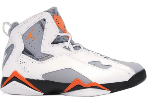Jordan True Flight White Orange Grey