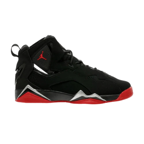 (GS) Air Jordan True Flight 'Black Red'