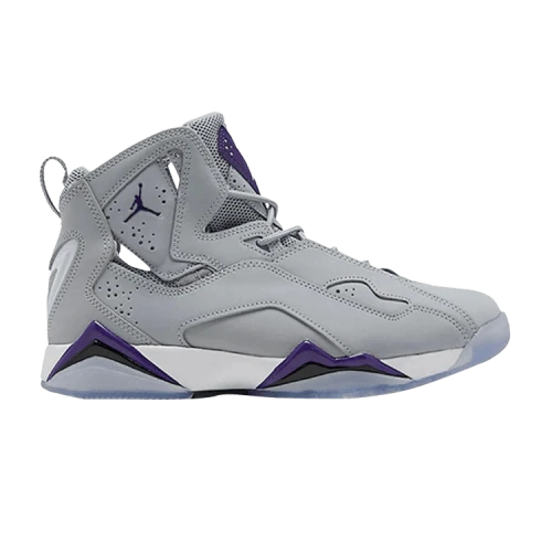 Jordan True Flight GS 'Wolf Grey Purple'