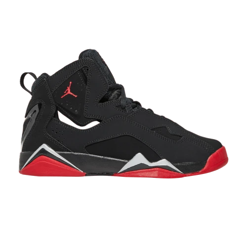 (GS) Air Jordan True Flight 'Black white
