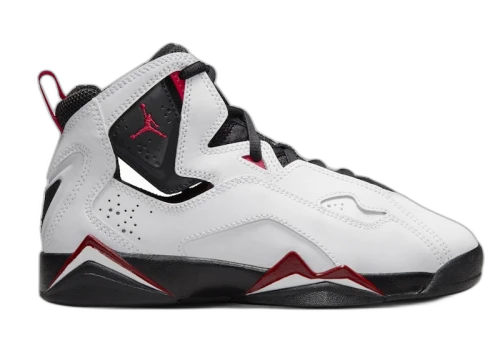 Jordan True Flight White Varsity Red Black (GS)