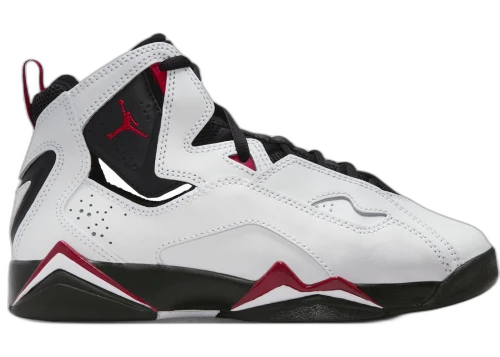 Jordan True Flight White Black Varsity Red (GS)