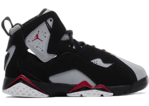 Jordan True Flight Black Varsity Red (PS)