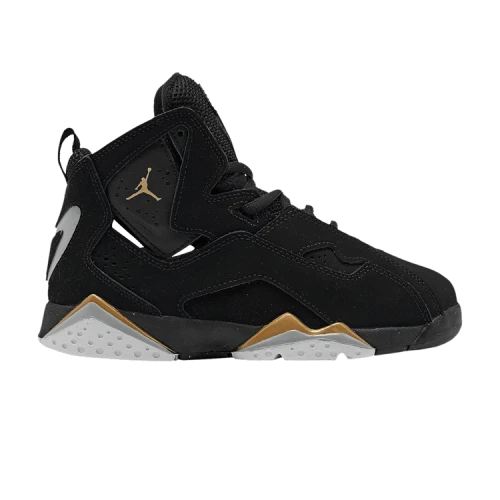 Jordan True Flight BP 'Black Metallic Gold'