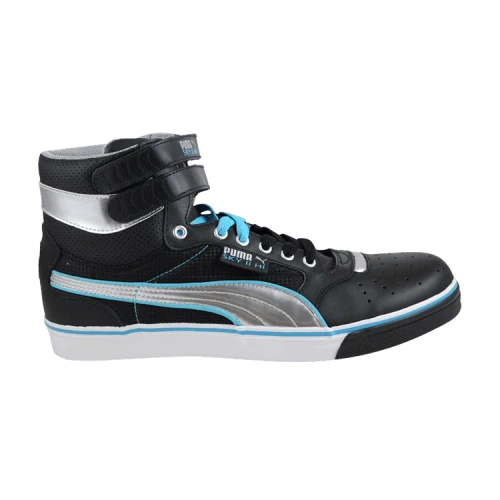 Puma Sky High Vulc LSP 'Black Metallic Silver Blue'