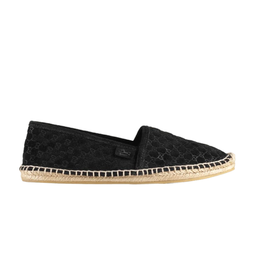 Gucci Espadrilles 'Micro GG - Black' (Women's)