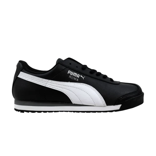 PUMA Roma Basic Jr 'Black White Silver'