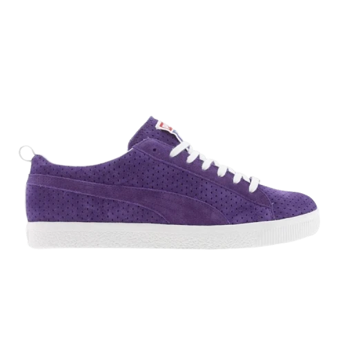 Puma Clyde X Undefeated Gametime Violet/White-Team Yellow