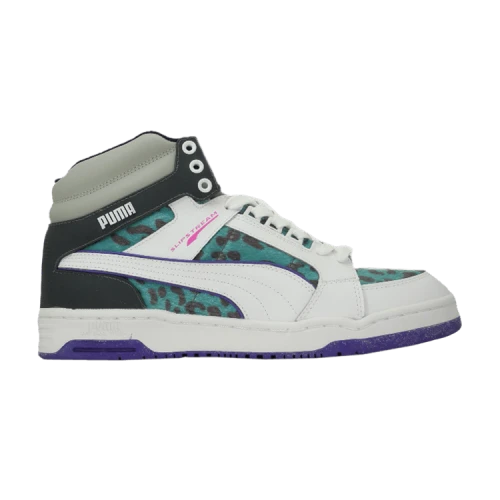 PUMA Slipstream Animal Lace Up Mid 'White Fluo Teal'
