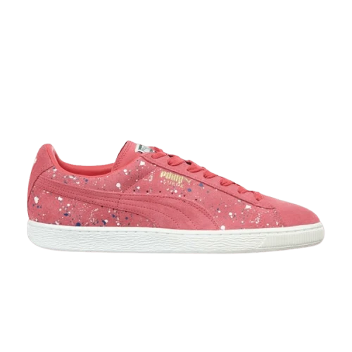 Puma Suede Classic Splatter Teaberry Red