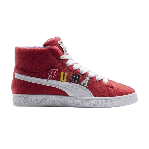Puma Basket Mid X Dee & Rickey CR Ribbon Red/White