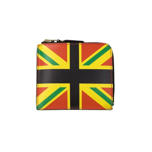 Denim Tears Union Jack Zip Wallet 'Multicolor'