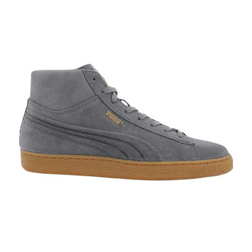 Puma Suede Mid Emboss 'Steel Grey'