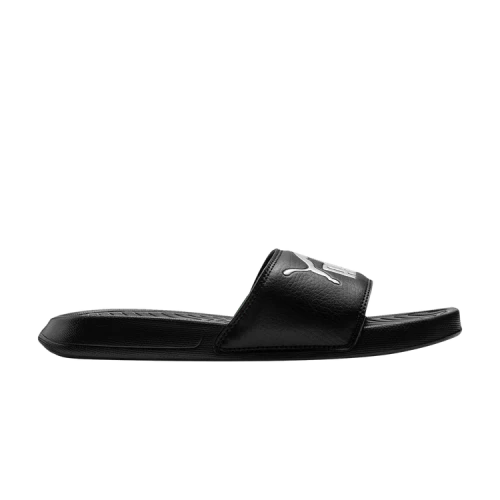 PUMA Popcat Minimalistic Casual Shoe Black Silver (Women's)