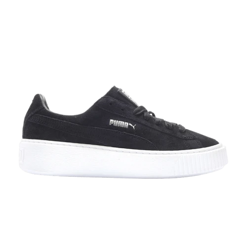Puma Suede Platform Puma Black (Women's)