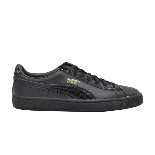 Puma Basket Classic Animal Croc Puma Black