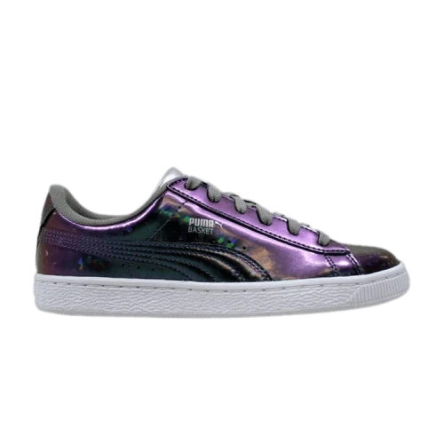 PUMA Basket Classic Holo Jr 'Silver'