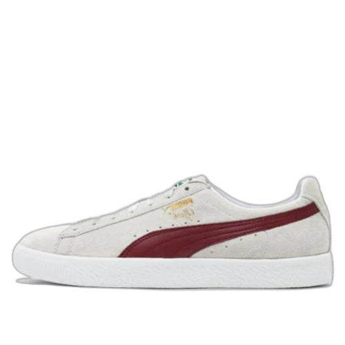PUMA Clyde Premium Core White Carbernet