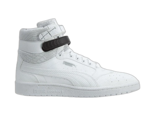 Puma Skt II Hi Sf Texture Puma White-Puma Black (Women's)
