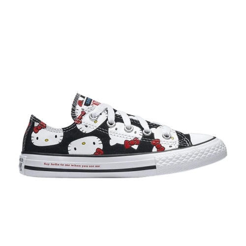 Converse Hello Kitty x Chuck Taylor All Star Canvas Ox GS 'Black'