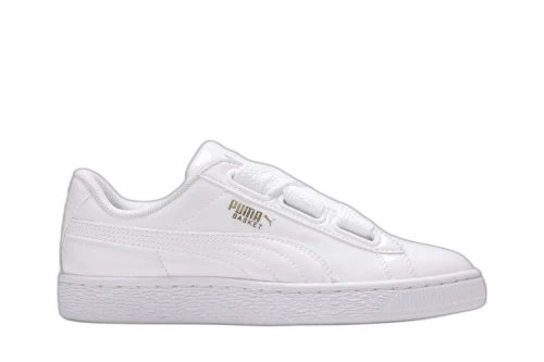 PUMA Basket Heart Patent 'White' (Women's)