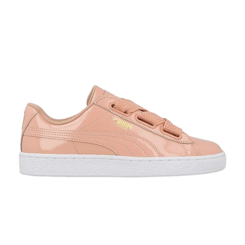 PUMA Basket Heart Patent 'Peach Beige' (Women's)
