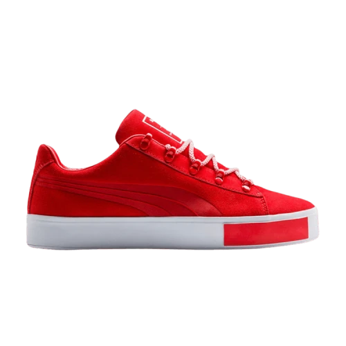 PUMA Daily Paper x Court Platform 'High Risk Red'