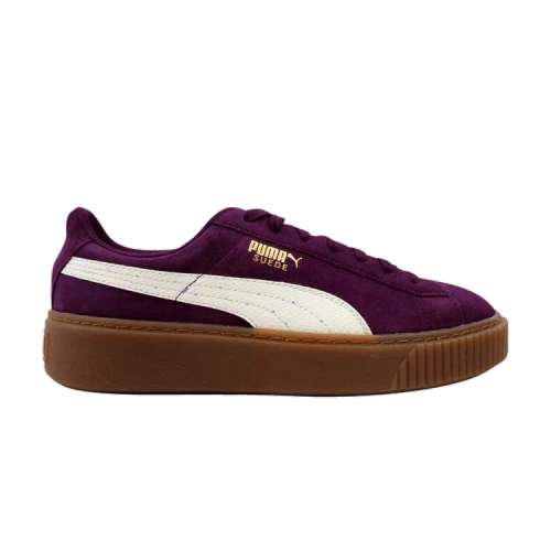 PUMA Suede Platform SNK 'Dark Purple'