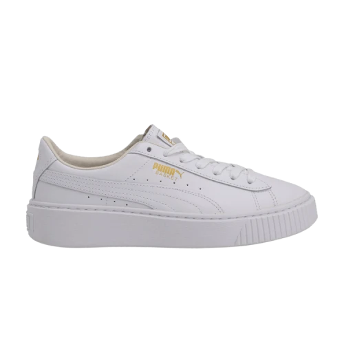 PUMA Basket Platform Core 'White Gold' (Women's)