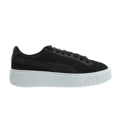PUMA Basket Platform FO 'Lace - White' (Women's)