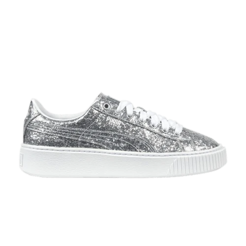 PUMA Basket Platform Glitter (Women's)
