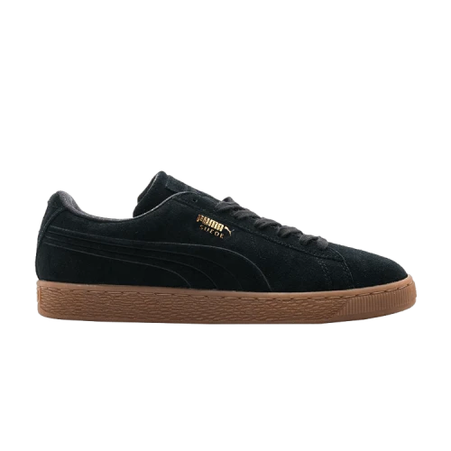 Puma Suede Classic Gold Puma Black (Women's)